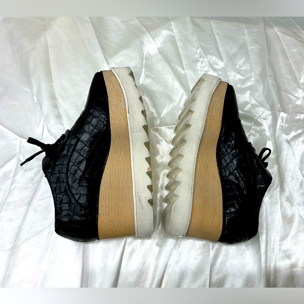 Stella McCartney leather lace up shoes 🖤🤍🖤🤍 - Picture 11 of 13